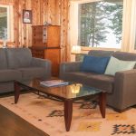View of the living room at Water's Edge